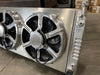 ECP Radiator 95-98 Truck Aluminum Radiator - 40" Wide - Dual 16" fans