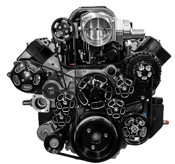 Wegner Accessory Drive - LS (2.9L Whipple, Camaro Offset) - Pro