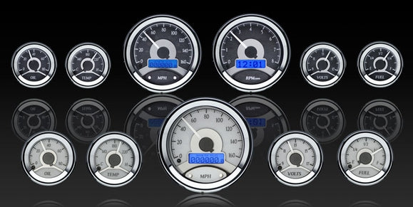 Dakota Digital VHX Universal Round Gauge Set VHX-1050 VHX-1060