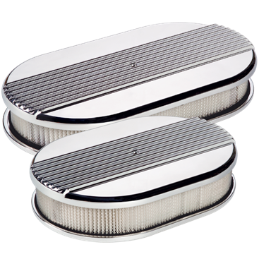 Oval Aluminum Air Cleaner Sets – Racing Power Company