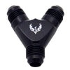 Phenix Y-Fitting, (2) -6 AN Flare (1) -8 AN Flare