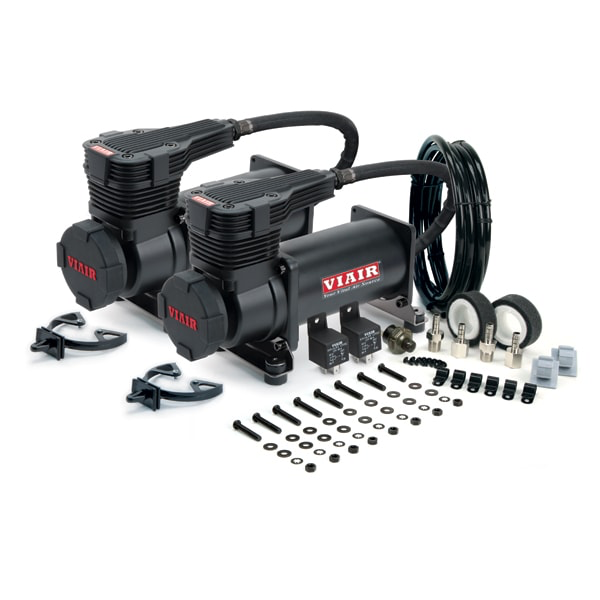 VIAIR 400C Dual CHROME Air Compressor Kit 150 PSI Max With Fastest Fill  Rate