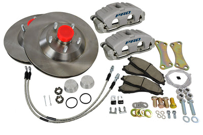 Pro Performance Driver Series 13" Front Brake Kit - 64-87 C10 / SUV