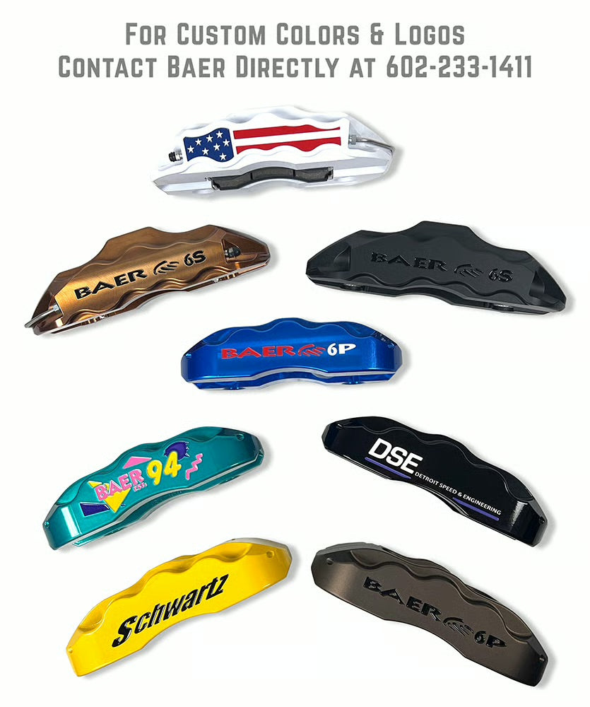 Baer 13.5" 6T Front Brake Kit - 99-25 GM Truck / 00-25 SUV