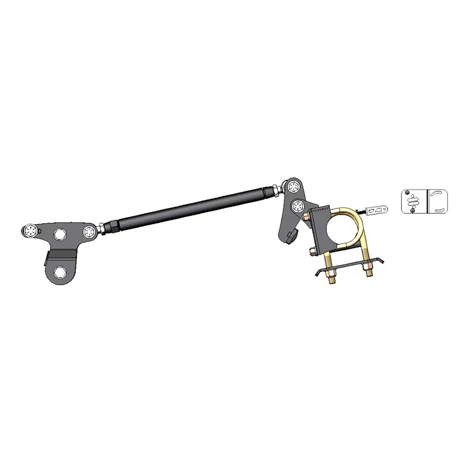 RideTech Traction Bar Kit - 15-25 F150
