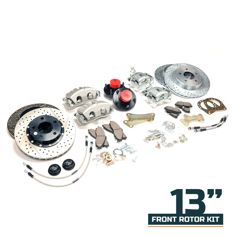 Pro Performance F/R Big Brake Kit - 88-98 GM 2WD Truck / SUV