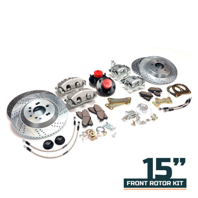 Pro Performance F/R Big Brake Kit - C5 Caliper - 64-87 C10