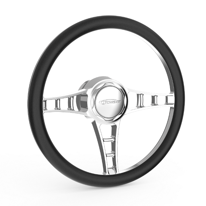 Schott 15" Steering Wheel - Cluster