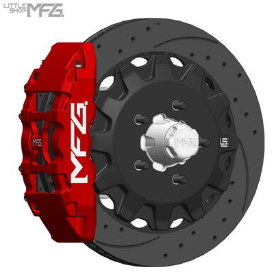 Little Shop Mfg. 16" Front Big Brake Kit (For CPP Modular Spindles) - 60-87 C10