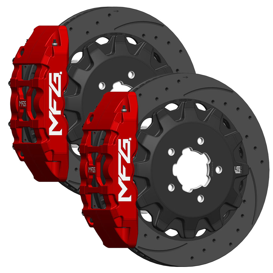 MFG 6-Lug 16" F/R Big Brake Kit - 88-98 GM 4WD Truck / SUV