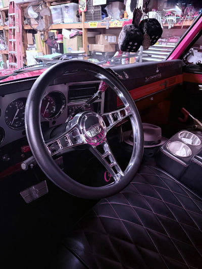 Schott 15" Steering Wheel - 3-6-9