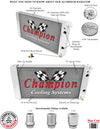 Champion Radiator, LSX Swap - 86-05 S10 Truck / 86-05 SUV