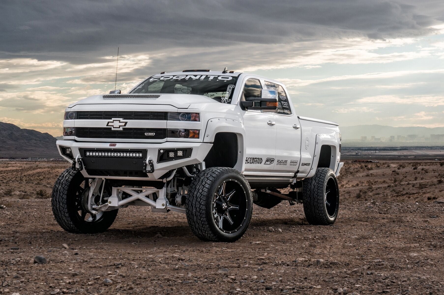 Cognito Performance Lift Kit, 12" - 2.0 PSRR Fox Shocks - 11-19 GM 2500/3500