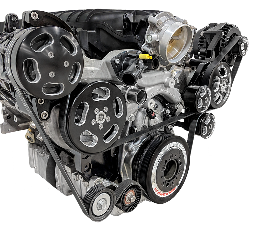 Wegner Accessory Drive - LT (Naturally Aspirated, LT1 Wet Sump Offset)