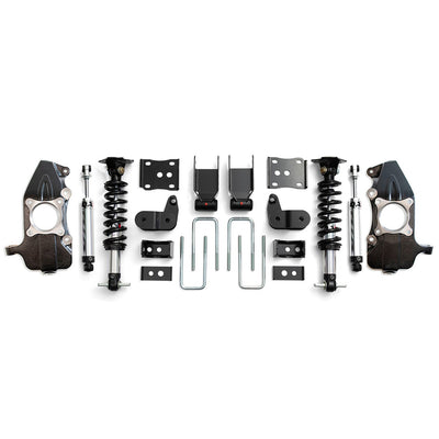 QA1 3/5 Coilover Kit - 21-25 F150 - 4wd - Single Adjustable w/ Spindle