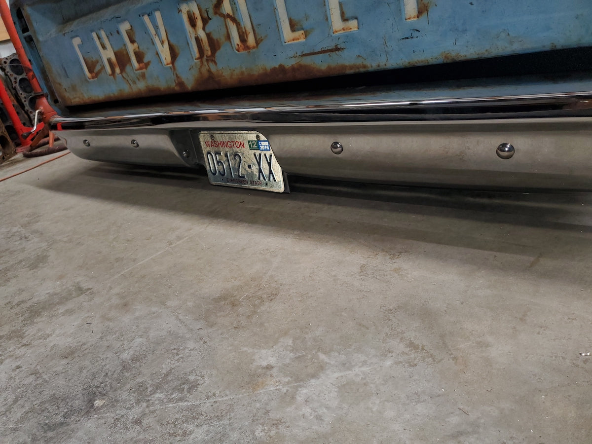 Hart Fab Tucked License Plate Box - 67-72 C10