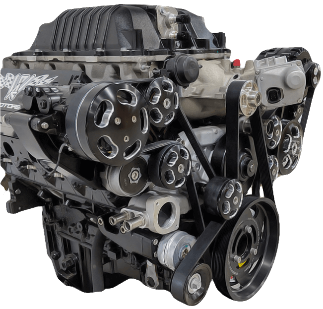 Wegner Accessory Drive - LS (LSA Supercharger, LSA Offset)