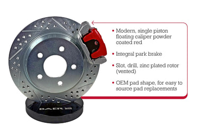 Baer 11.65" Classic Rear Big Brake Kit - 64-87 C10