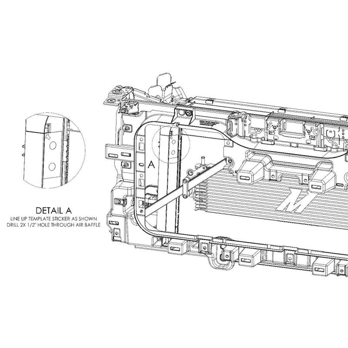 Mishimoto Aluminum Trans Cooler - 14-18 GM Truck / 15-20 SUV