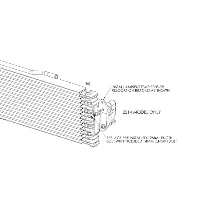 Mishimoto Aluminum Trans Cooler - 14-18 GM Truck / 15-20 SUV