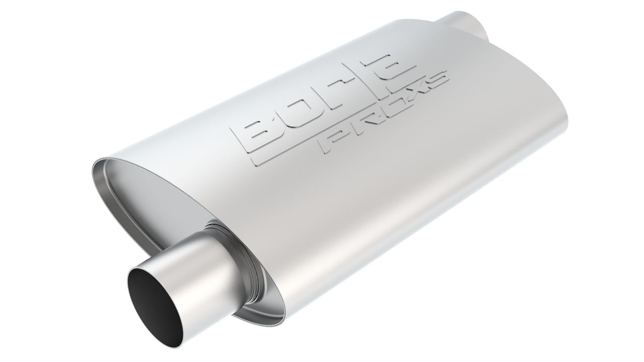 Borla ProXS Universal Muffler - 3" Offset Inlet / Offset Outlet