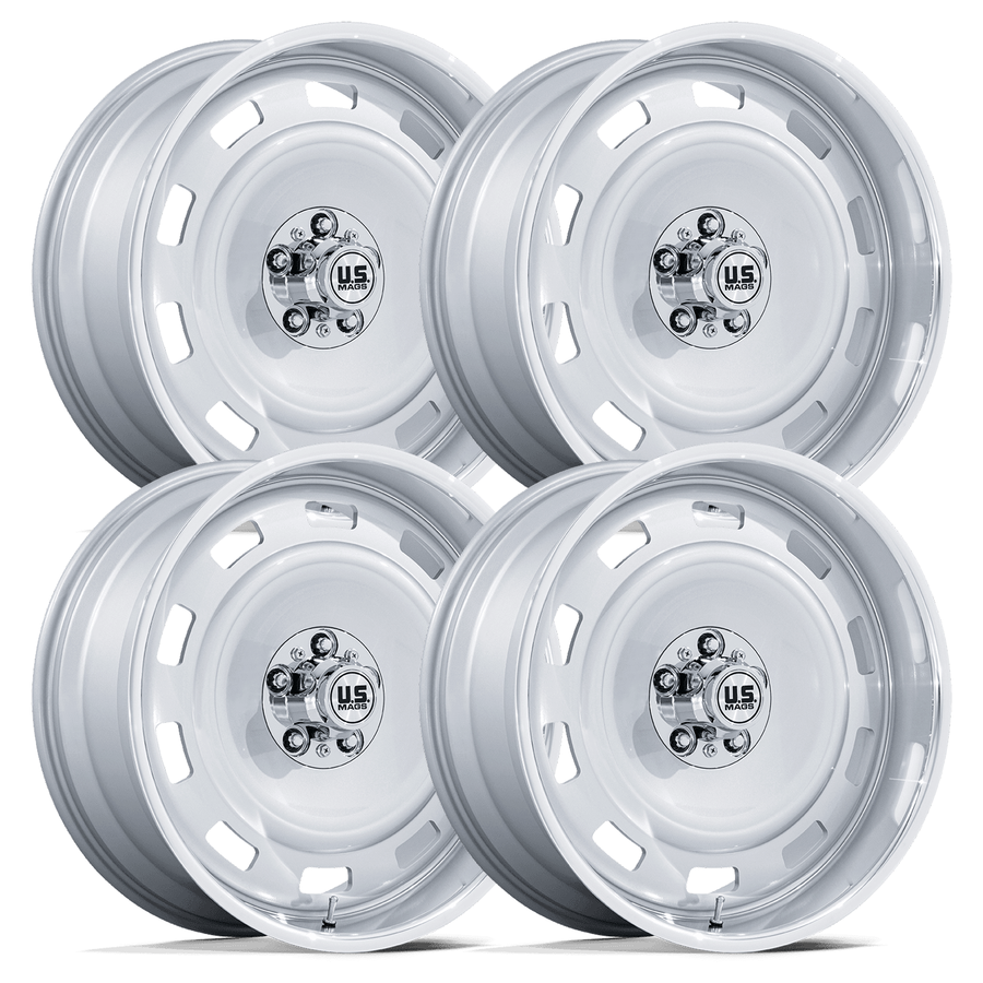 US Mag UC143 Scottsdale Silver Set - 63-87 C10 - Staggered 20"-22"