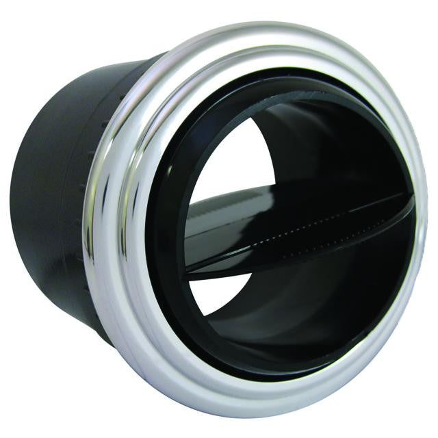 Vintage Air ProLine Streamline Round Louver - Polished Bezel