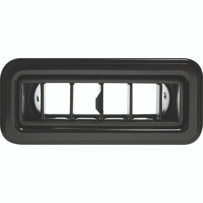 Vintage Air ProLine Streamline Louver, Black - 4.00"