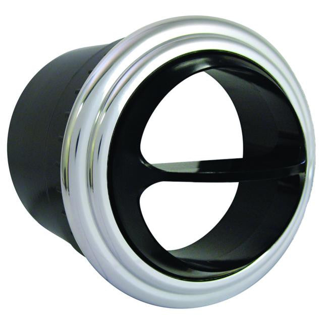 Vintage Air ProLine Saturn Planar Louver - Black / Polished