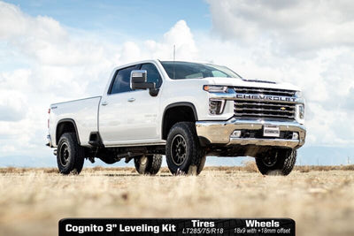 Cognito 20-24 Chevy/GMC Silv/Sierra 2500/3500 HD 2WD/4WD 3in Elite Leveling Kit w/ King 2.5 RR