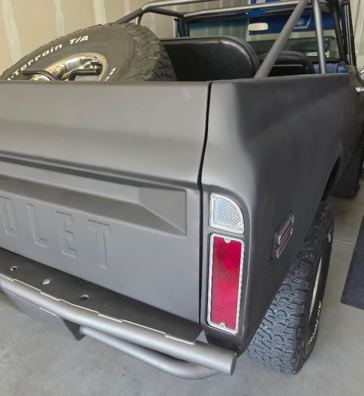 Pro Performance Billet Tail Light Lenses - 67-72 C10