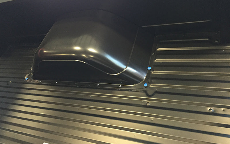 AMD Rear Wheel Tub, 4" Wider - 67-72 C10 / Blazer / Jimmy