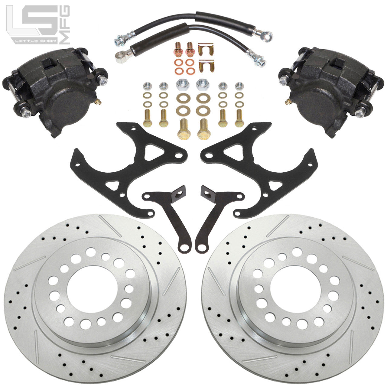 MFG Rear Disc Kit - Late Style S10 & Midsize