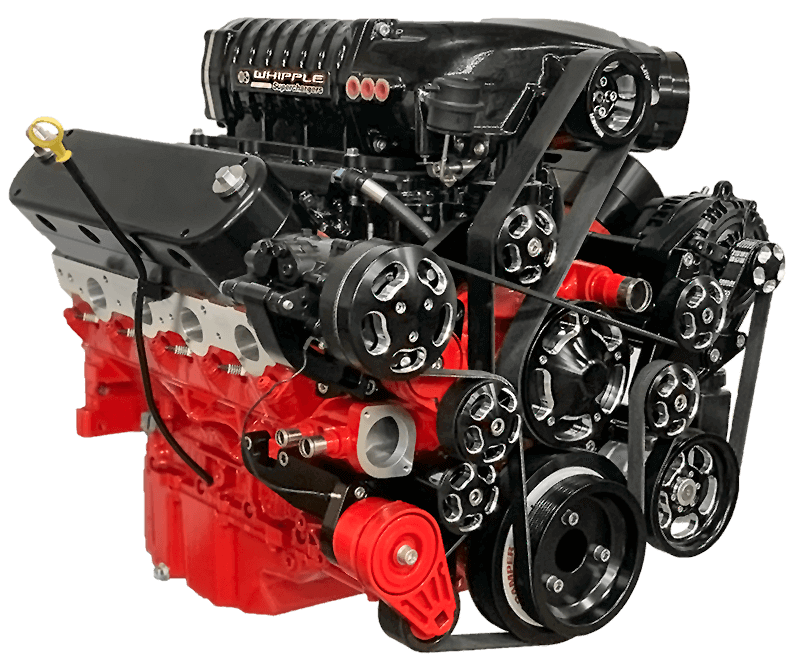 Wegner Accessory Drive - LS (3.0L Whipple, Camaro Offset)