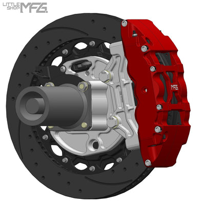MFG 8-Lug 16" Rear Big Brake Kit - 88-00 GM 2WD C2500/C3500