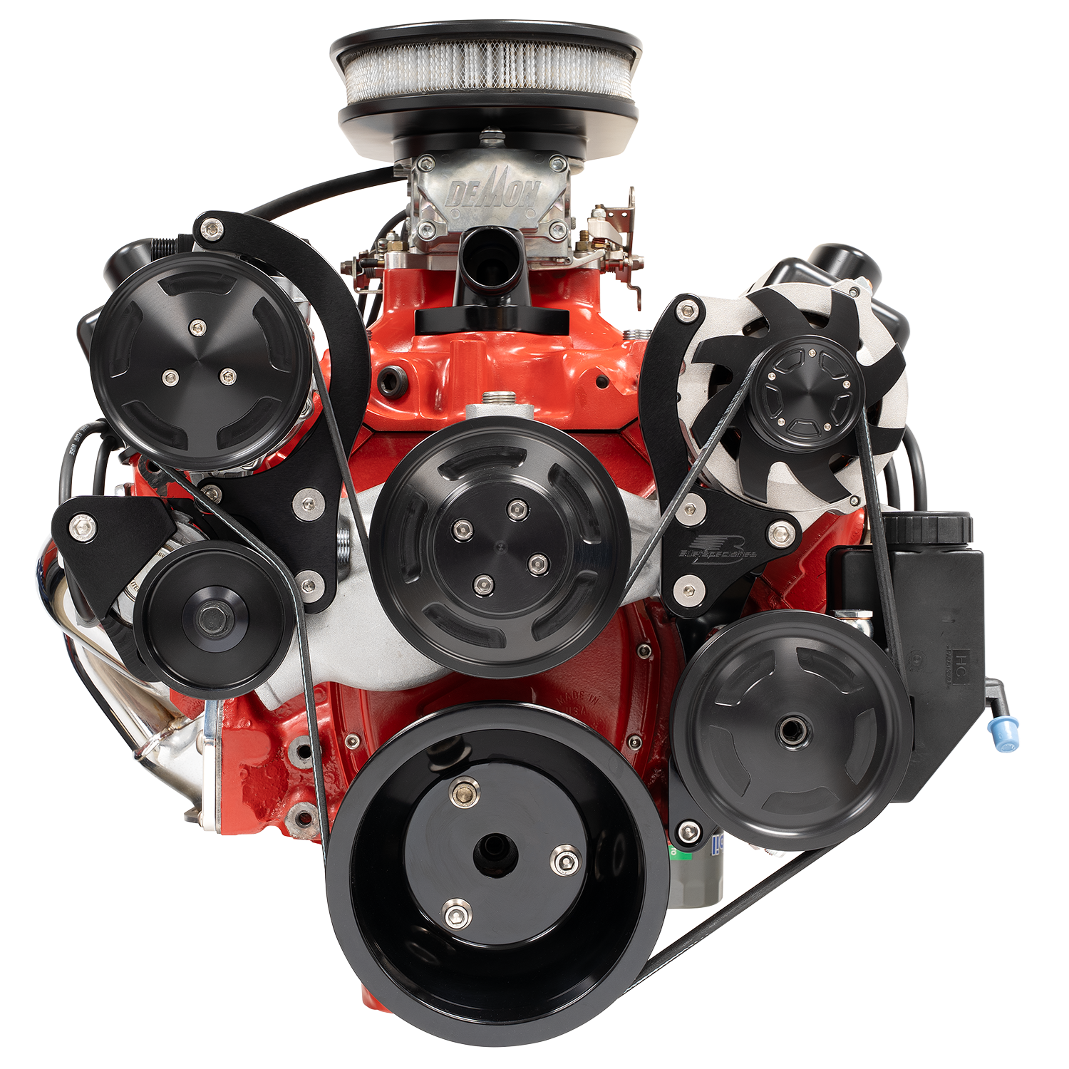 Billet Specialties STREET TRAC SERPENTINE SYSTEM - SBC