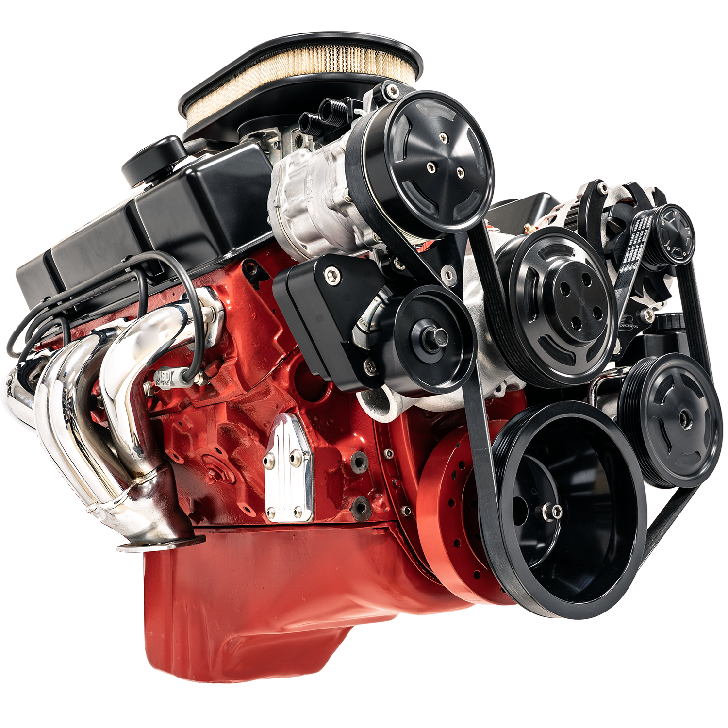 Billet Specialties STREET TRAC SERPENTINE SYSTEM - SBC