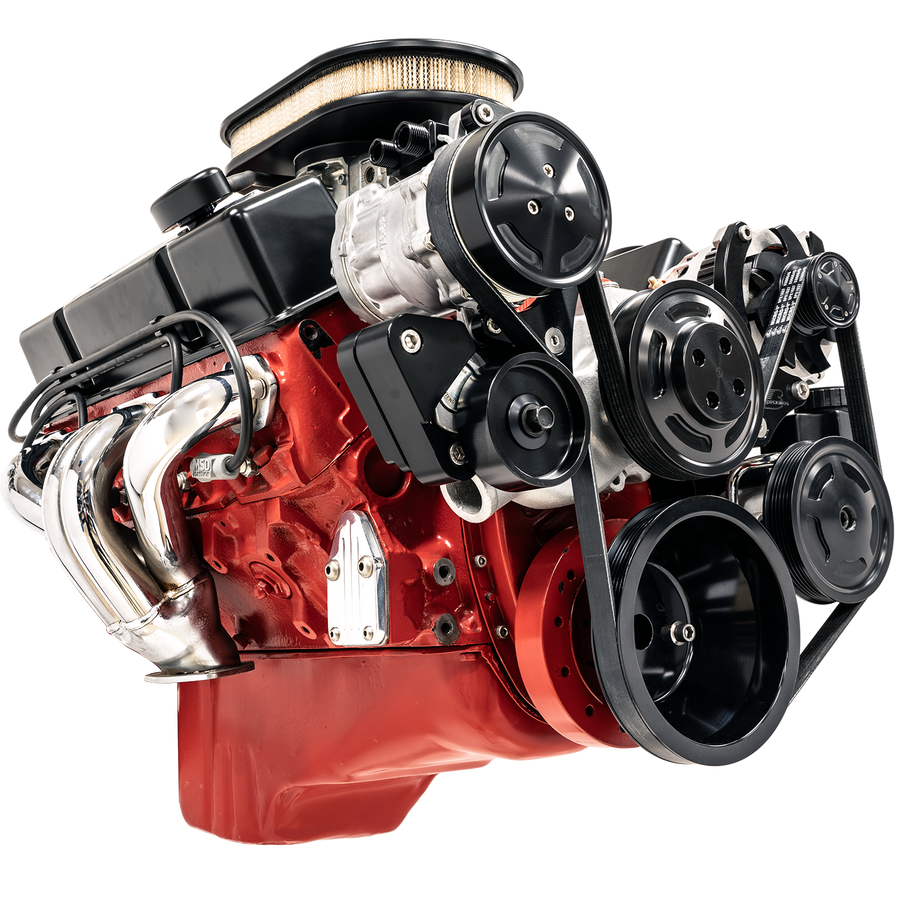 Billet Specialties STREET TRAC SERPENTINE SYSTEM - SBC
