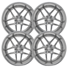 Billet Specialties Tec 5 Polished Set - 63-87 C10 - Staggered 20"