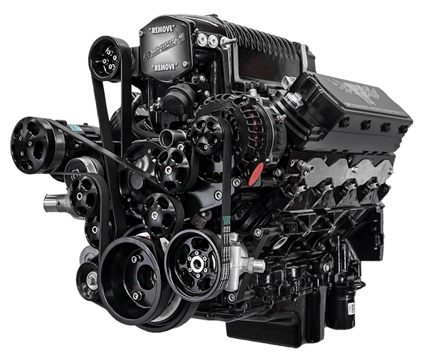 Wegner Accessory Drive - LS (2.9L Whipple, Corvette Offset)