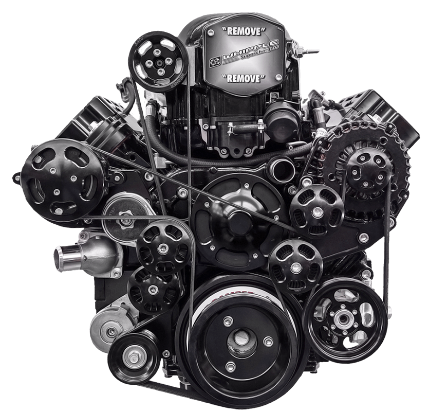 Wegner Accessory Drive - LS (2.9L Whipple, Corvette Offset)