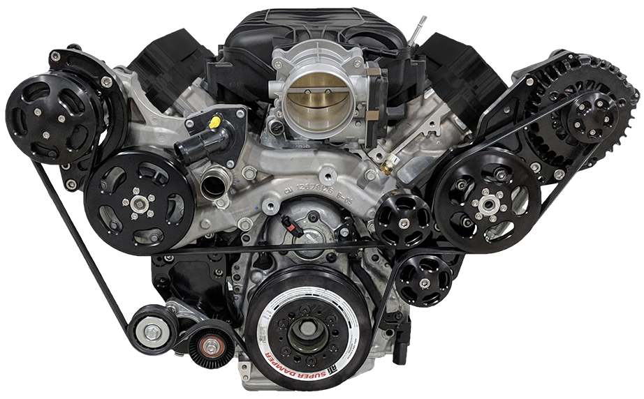 Wegner Accessory Drive - LT (Naturally Aspirated, LT1 Wet Sump Offset)