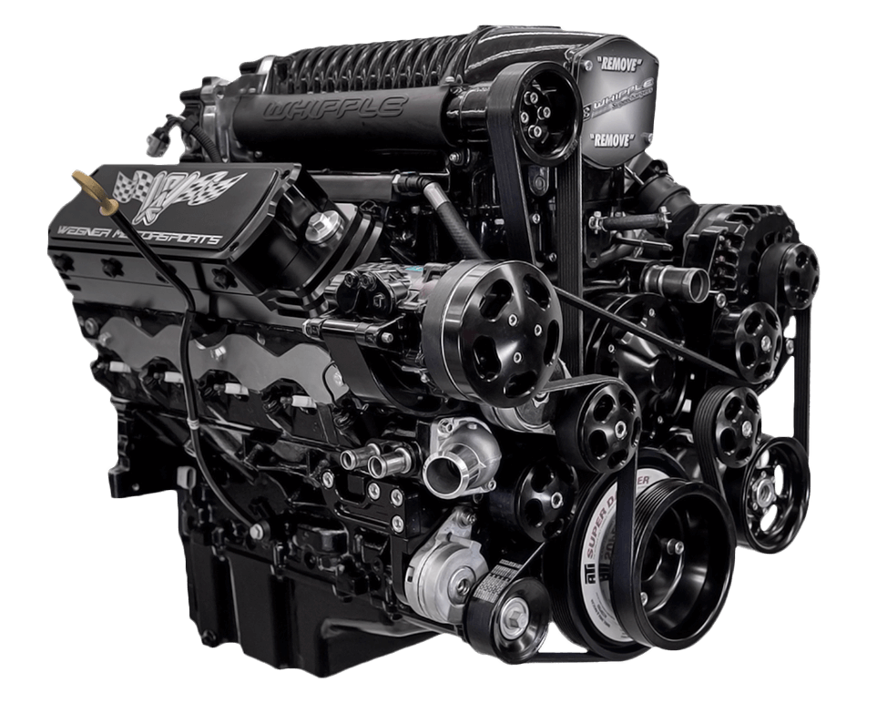 Wegner Accessory Drive - LS (2.9L Whipple, Corvette Offset)