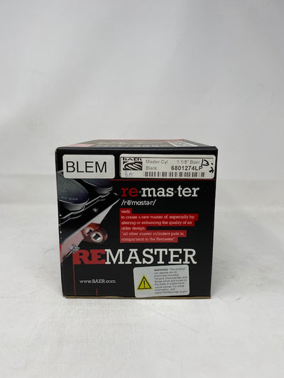 BLEM Remaster - Black - Left Port - 1.125
