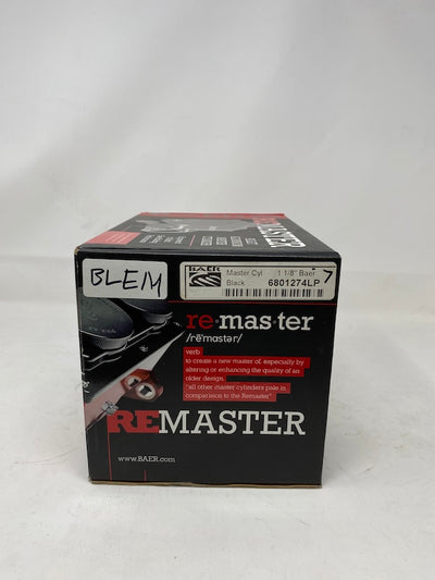 BLEM Remaster - Black - Left Port - 1.125