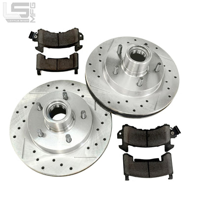 Little Shop Mfg. Front Wilwood Upgrade Kit (5-Lug) - GM S10 & Midsize Front