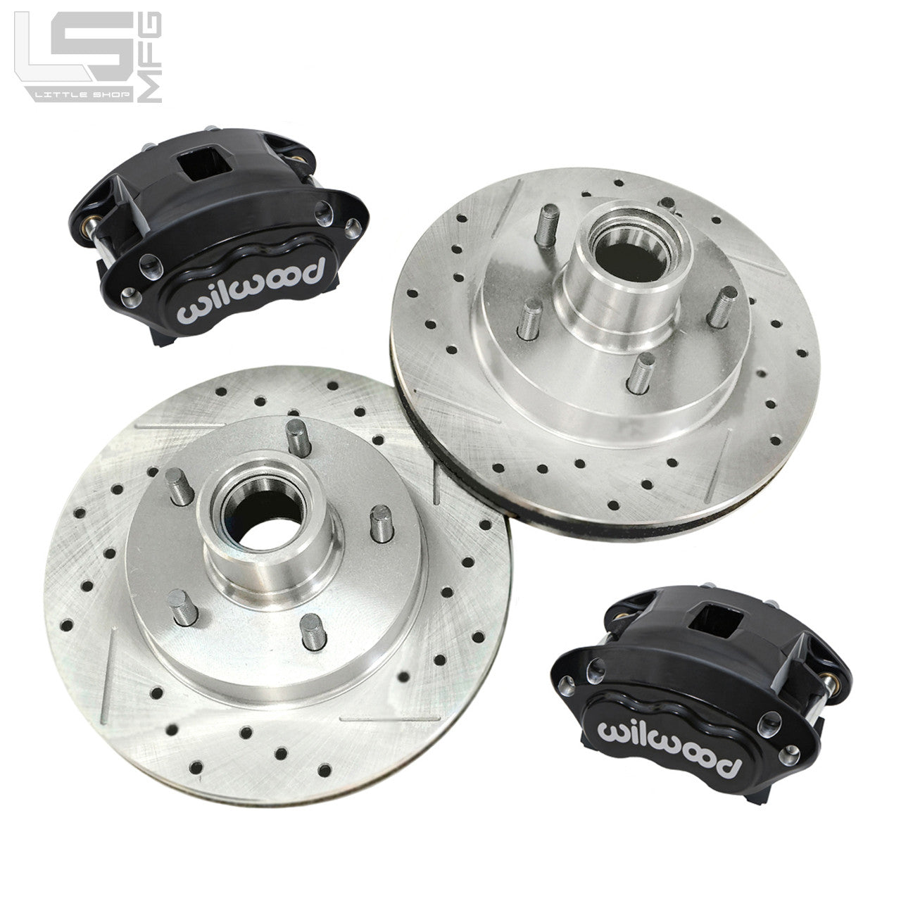 MFG Front Wilwood Upgrade Kit (5-Lug) - GM S10 & Midsize Front