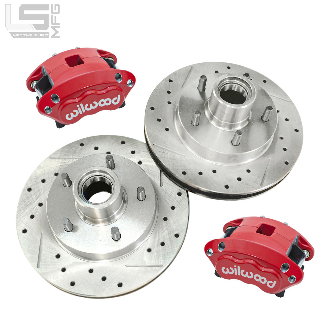 MFG Front Wilwood Upgrade Kit (5-Lug) - GM S10 & Midsize Front