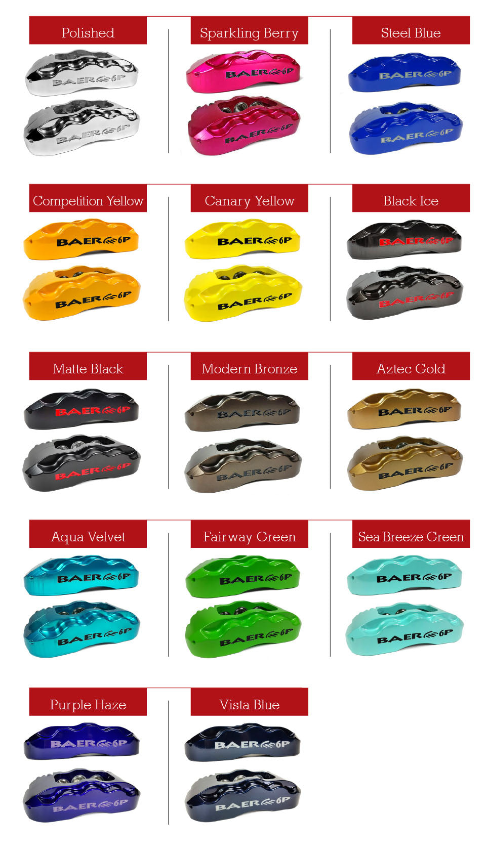 Baer 14" Rear Pro+ - 68-72 F100