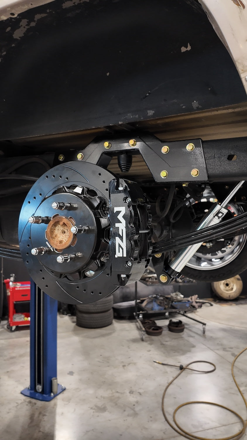 MFG 5-Lug 14" F/R Big Brake Kit - 88-98 2wd GM Truck / SUV